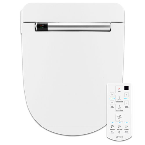 VOVO Round Toilet Seat Bidet with Faucet & Reviews Wayfair